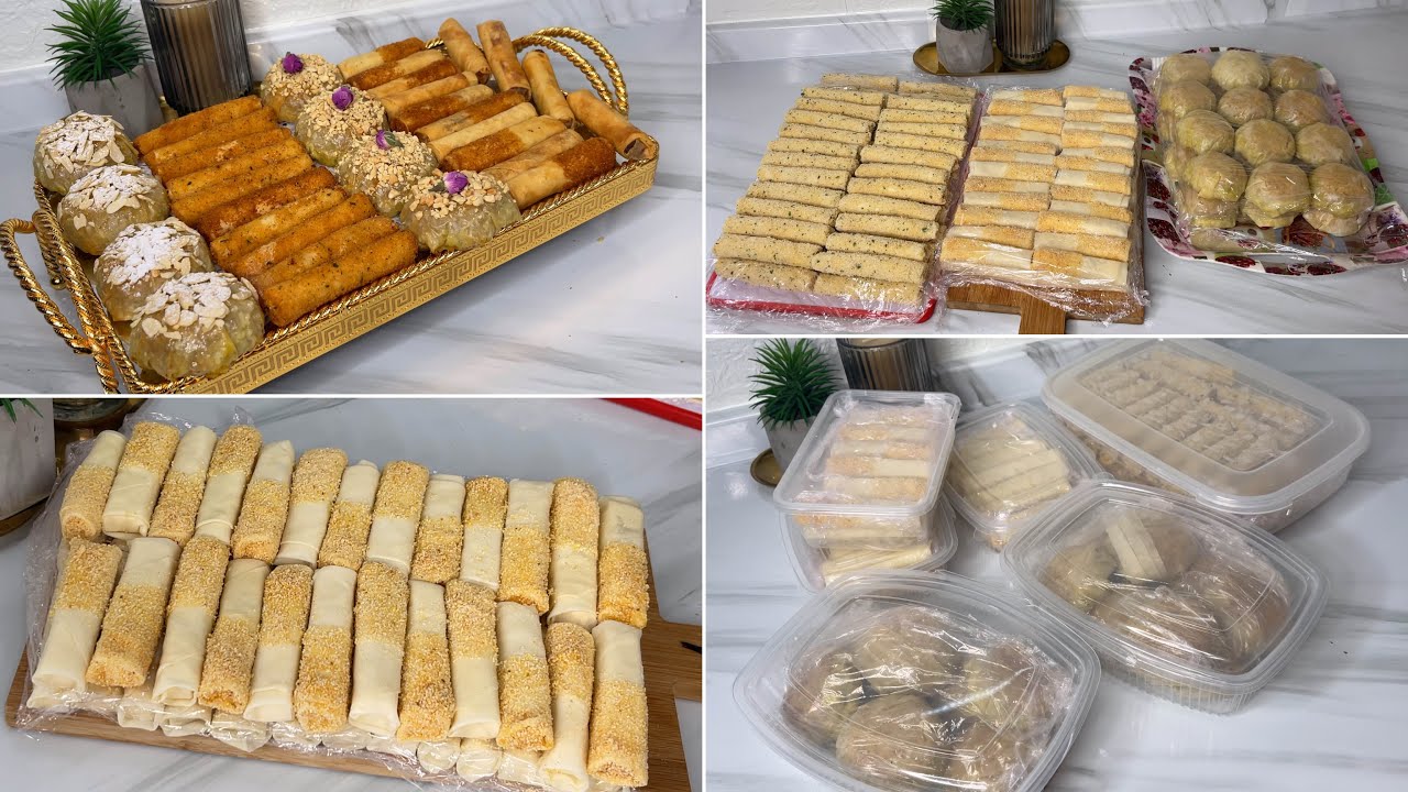 مملحات ب3 حشوات مختلفة👌🏻اسرع بسيطلات بطريقة غتعجبك وسيكار كل حشوة تنسيك في الاخر 😍مملحات رمضان