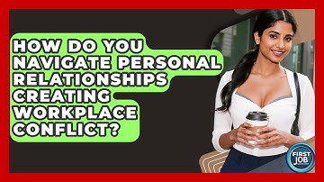 How Do You Navigate Personal Relationships Creating Workplace Conflict? - First Job Success Guide
