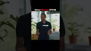 He is a Billionaire BTW 😭 ||‪‪ ‪@DraperTV #shorts