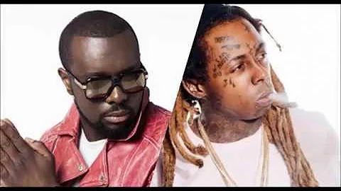 Maître GIMS - Corazon ft. Lil Wayne  French Montana (Lyrics)