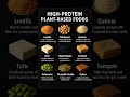 Top 10 High-Protein Plant-Based Foods for Muscle Growth 🌱