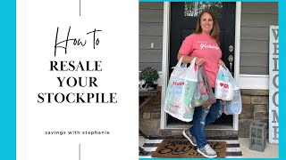 HOW TO SELL YOUR STOCKPILE  FAST AND FOR A PROFIT