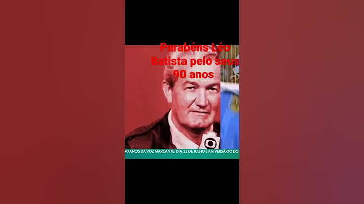 parabéns Léo Batista pelo seus 90 anos e 70 dedicação ao esporte na TV brasileira