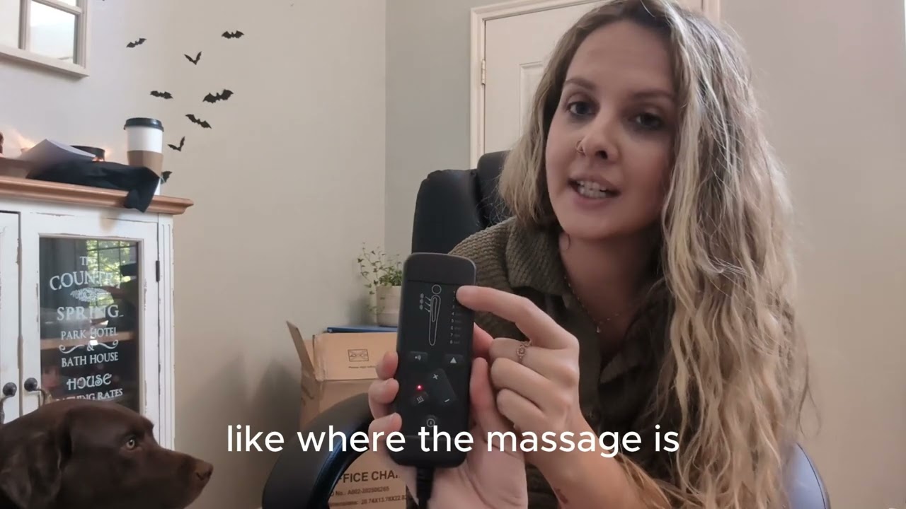 Gaming/Work Hybrid Chair Review – Executive Massage Office Chair with Heat Massage and a Footrest!