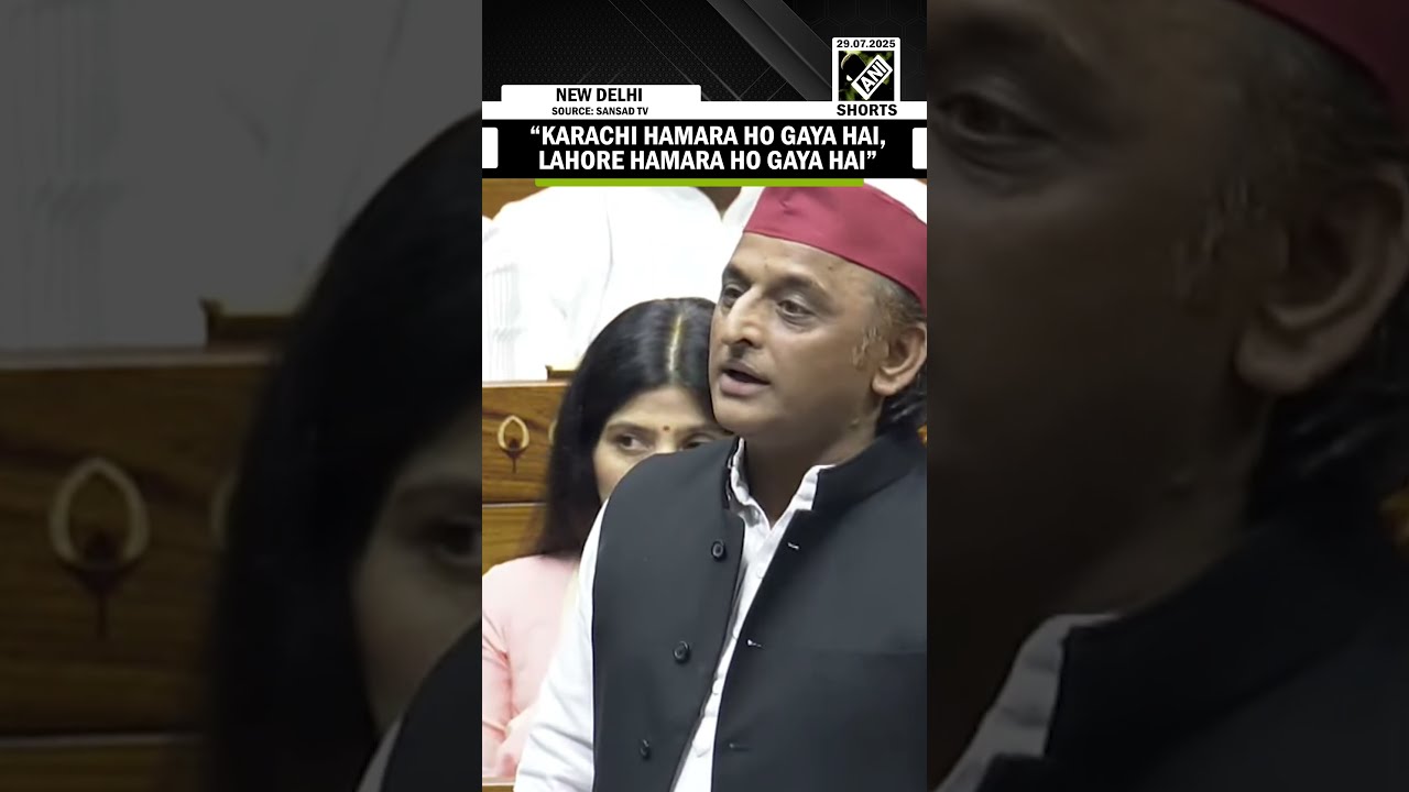 Karachi Lahore Hamara Ho Gaya Hai Akhilesh Yadav Mocks Fake News On Ops Sindoor In Lok Sabha