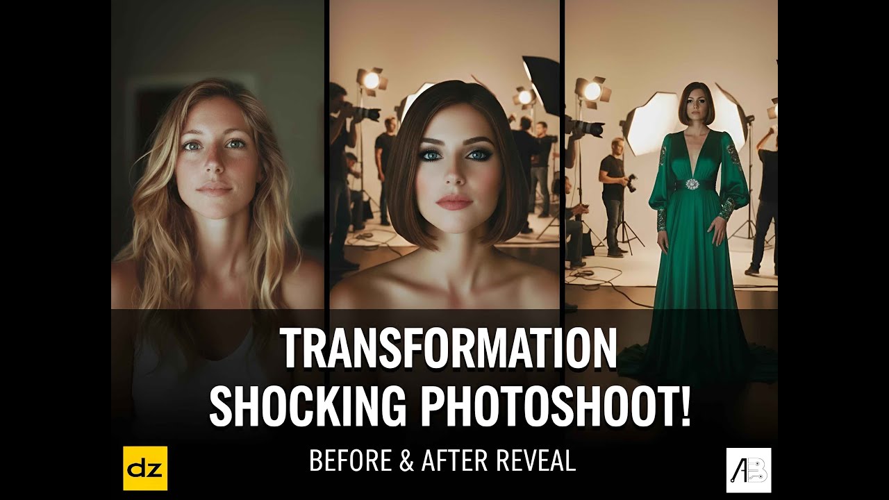Transformation Before-After with DZINE AI tools by Axel0689