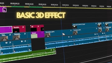 Basic 3D Effect In Premiere Pro!