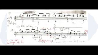 Francisco Tarrega - Tango Maria with score, Billy Marter, Guitar chords