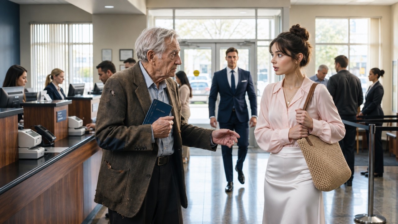 Ero in coda in banca quando un signore anziano si è voltato verso di me con gli occhi pieni di vergogna e mi ha chiesto, con la voce più gentile che abbia mai sentito: «Giovane signora, potrebbe...
