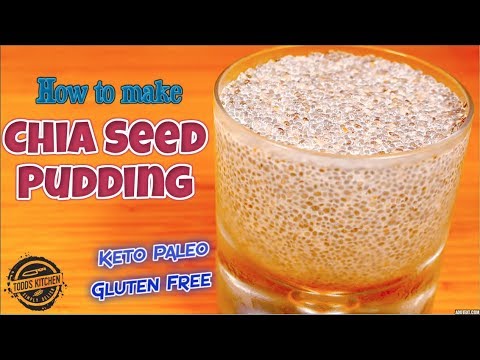 How to make Chia Seed Pudding recipe - Keto Paleo & Gluten Free