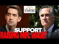 Krystal and Saagar: Cotton, Romney Propose RAISING Minimum Wage, Breaking GOP Orthodoxy