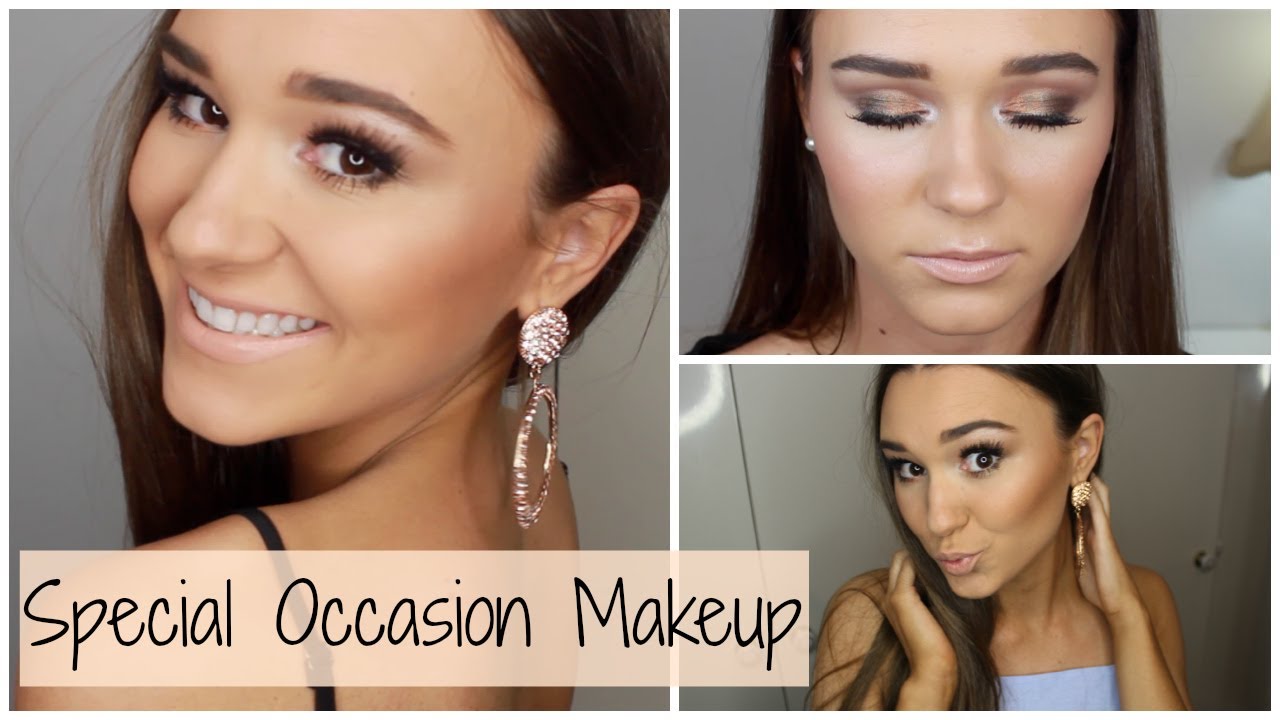 Special Occasion Party Makeup Tutorial Shanigrimmond YouTube