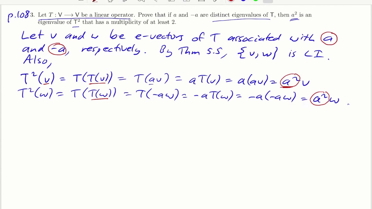 Math 322 Section 5.2 Exercise 3 - YouTube