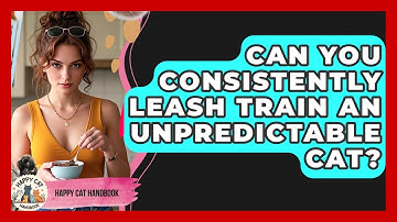 Can You Consistently Leash Train An Unpredictable Cat? | Happy Cat Handbook
