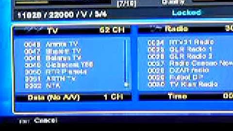 SonicView Premier, how to scan for channels
