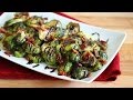 Oven Roasted Balsamic Brussels Sprouts