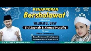 Penapporan Kajuanak Bersholawat Bersama Rkh Mohammad Karror Abdullah Schal Dean Shollu Community