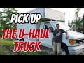 Pick up a U-Haul truck for our Mobile Repair Business