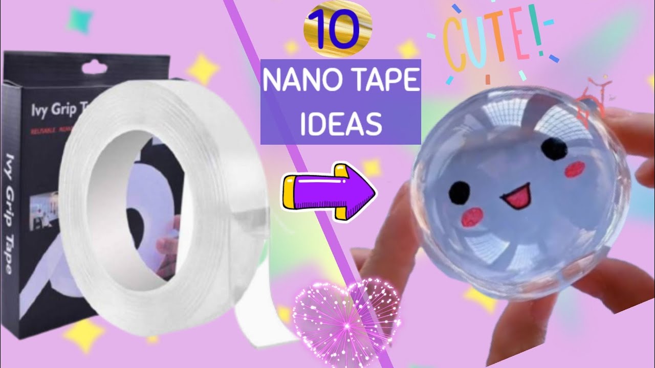 DIY Nano Tape Balloon Bubble Ball how to make nano tape balloon 10