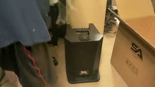 Seismic Audio Tower1 Unboxing