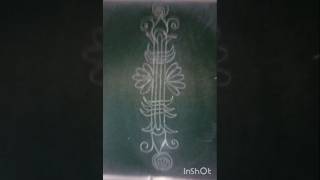 #rangoli side design like cheyyandi subscribe