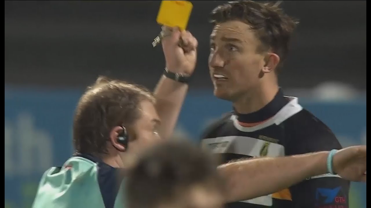 Referee Gareth John - In control. [Aberavon vs Merythyr '19] - YouTube