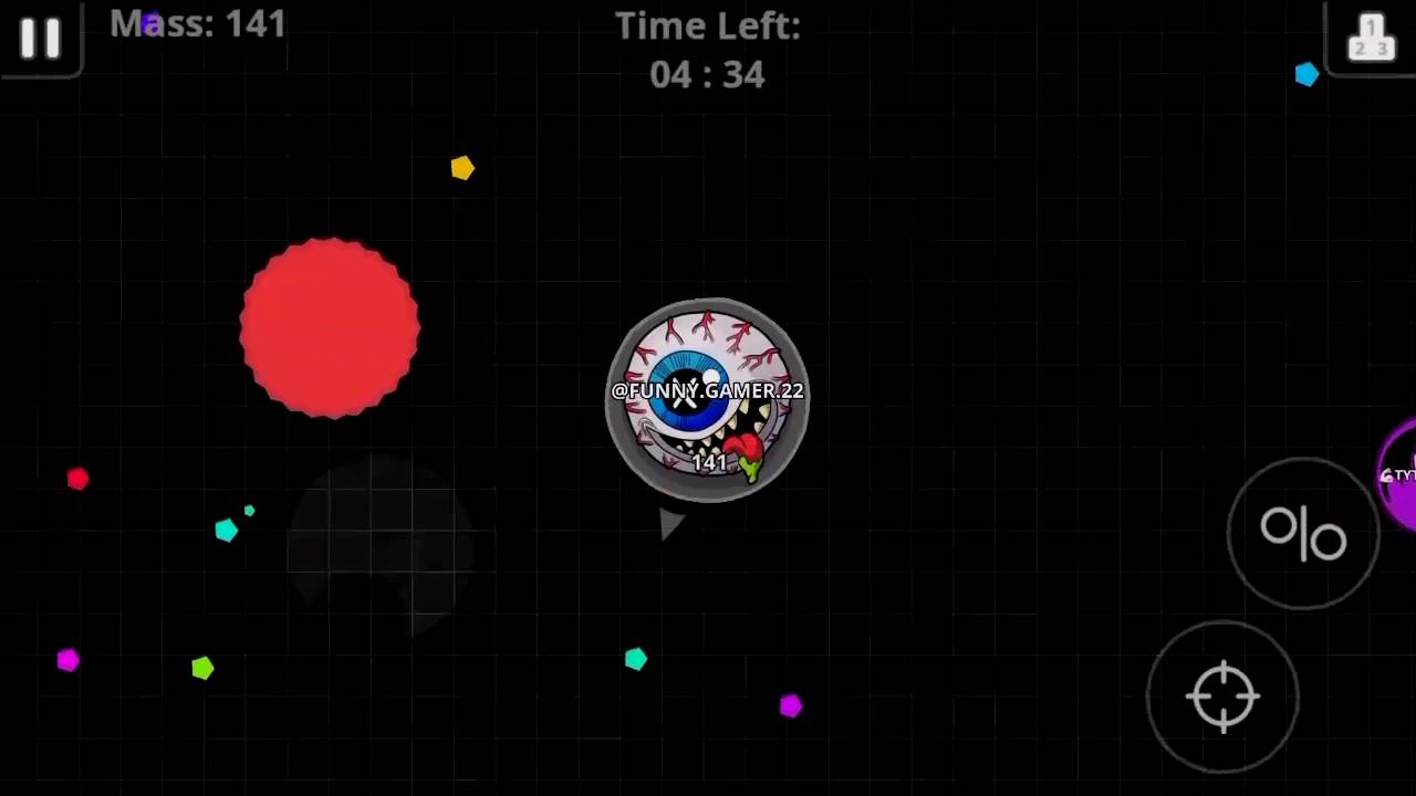 Agario playing rush mode - YouTube