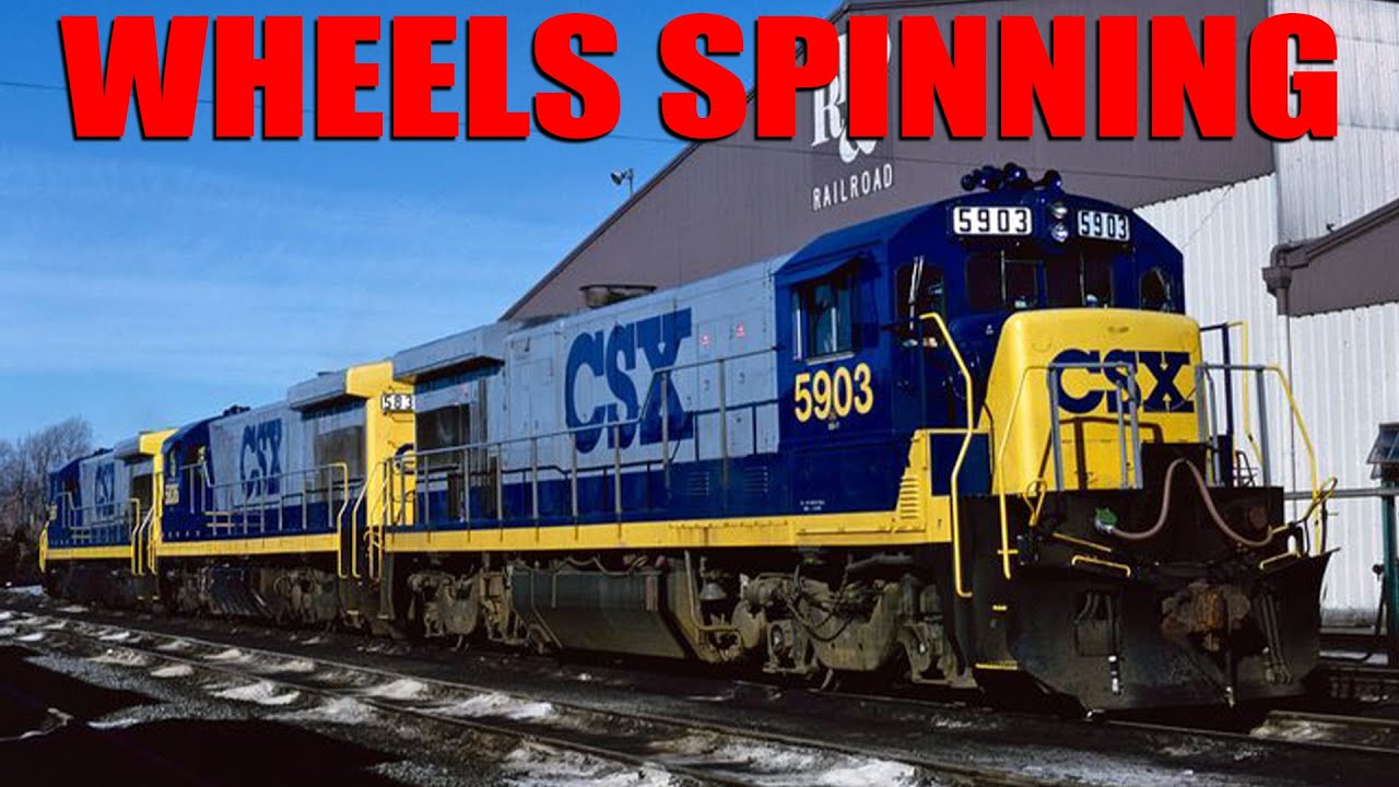 The Locomotive That Slid Instead of Pulled