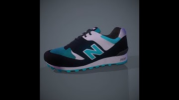 New balance shoe 3d model