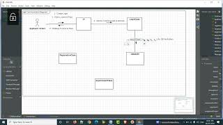 Passport Automation System | Create Collaboration Diagram | Communication Diagram in Star UML |Lab 3