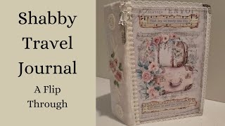 shabby Travel Journal