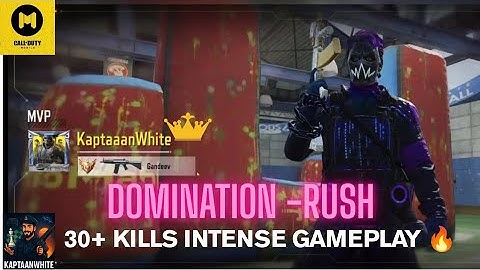 MVP MAYHEM ON RUSH! 30+ Kills🔥| Insane Martyrdom Grenade Kill💣 | KAPTAAN WHITE | COD Mobile Gameplay
