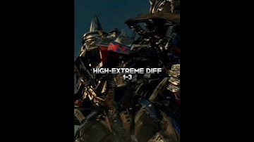 Optimus Prime (All Bay/Knight) Vs Scourge Rotb #transformers #shorts