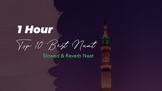 ❤️🕋Top 10 Best Naat 2023 ❤️24 (Slowed+Reverb) 60 Mins Mind Relaxing Heart Touching