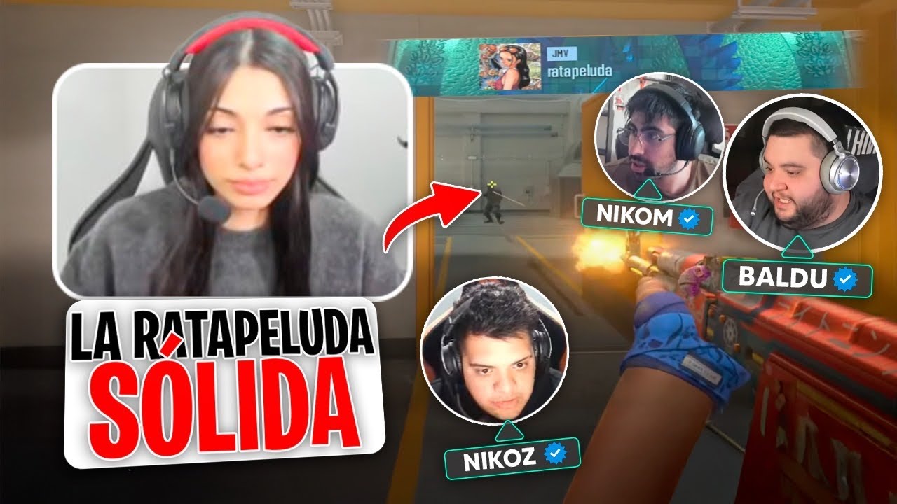 LA RATAPELUDA SÓLIDA 😎 con @NikoM @BALDU @nikozfps
