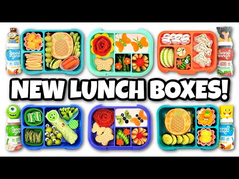 *NEW* LUNCHBOXES + FUN SANDWICHES ? NO cooking required