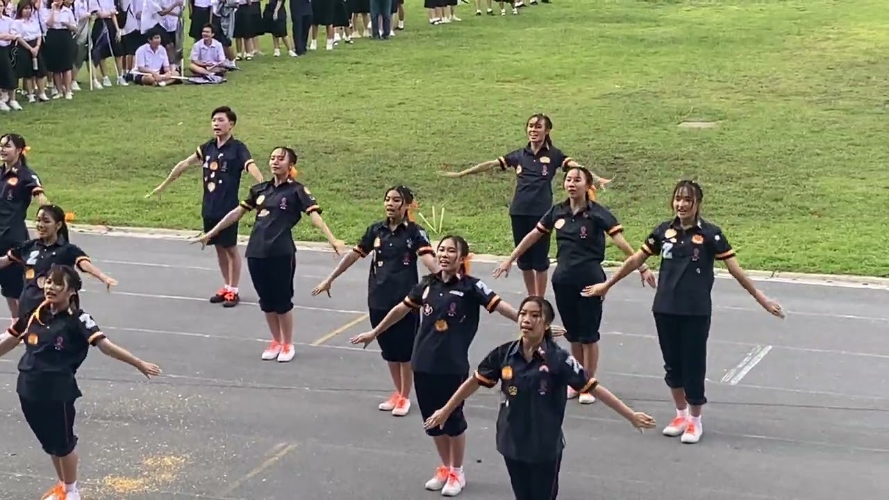 เปิดตัวผู้นำเชียร์สีแสด โรงเรียนเตรียมอุดมศึกษา 31 ส.ค. 2566