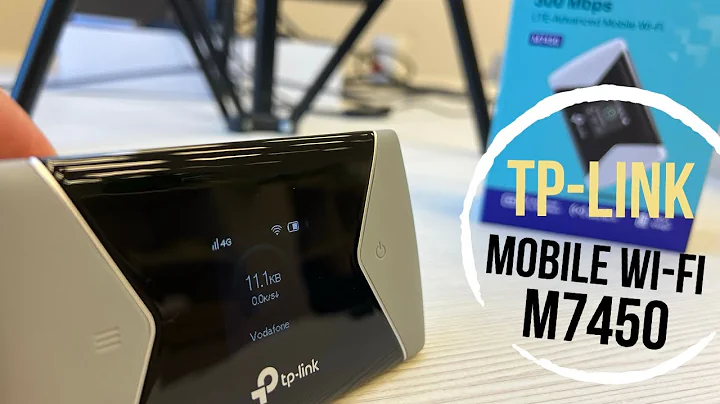 Unboxing and Setup of TP-Link M7450 4G LTE Mobile Wi-Fi Router”