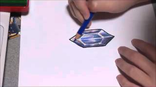 カヒト 約１０分間で宝石描いてみる Youtube