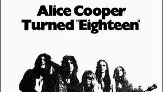 Alice Cooper (isolated instrumental track) I’m Eighteen