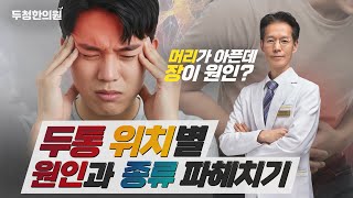 😵두통 위치에 따라 원인도 종류도 달라요!😲😵‍💫 내가 머리 아픈 이유는❓