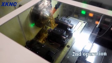 High Precision CNC Lathe: XKNC-20G Shaft Part Production