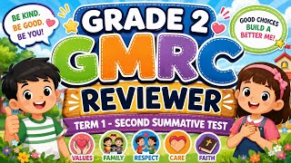GRADE 2 - GMRC | Term 1 - Second Summative Test #summativetest #grade1 #term1 #GMRC