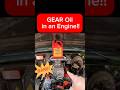 Using GEAR OIL in an ENGINE!!! #engine #mechanic #oilchange