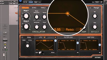 Logic Pro X - Video Tutorial 47 - Retro Synth and the Basics of Synthesis