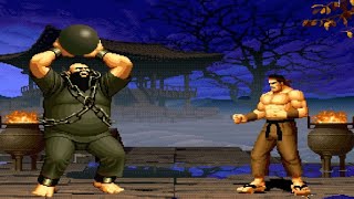 KOF94 킹오브파이터즈94  - 𝐦𝐮𝐬𝐜𝐥𝐞𝐦𝐚𝐧 (𝐤𝐫) 𝐯𝐬 𝐡𝐨𝐥𝐥𝐢𝐬`𝐬_𝐅𝐀𝐂𝐄,𝐔𝐍𝐈𝐕 (𝐤𝐫) - 拳皇94 The King of Fighters 94