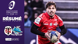 Résumé Champions Cup : En démonstration, Toulouse corrige les Sharks !