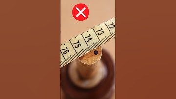 trick! How can you easily and accurately find the center of a round workpiece? #shorts