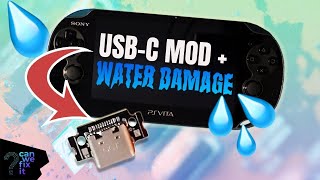 Can You Fix A Water Damaged PS Vita With A USBC Mod?