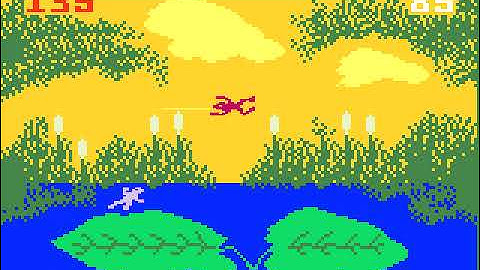 Frog Bog Classic Intellivision Gameplay